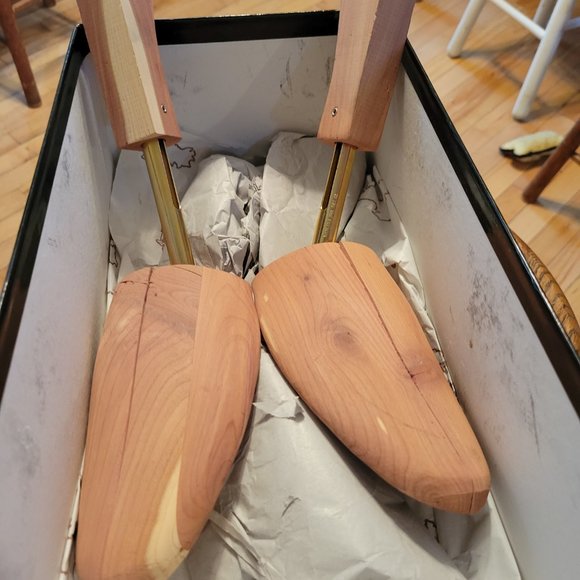 Giovanni Conti Italian black leather lace up shoes size 45 European/12 us - Picture 9 of 12